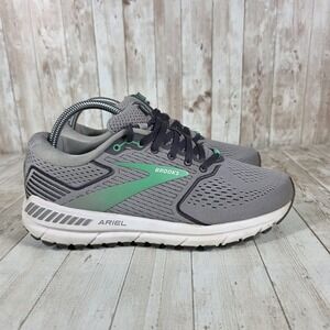 Brooks Ariel 20 Women's Running Shoes Gray Green Size‎ 9 Medium Road